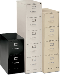 Hon Vertical File Cabinets